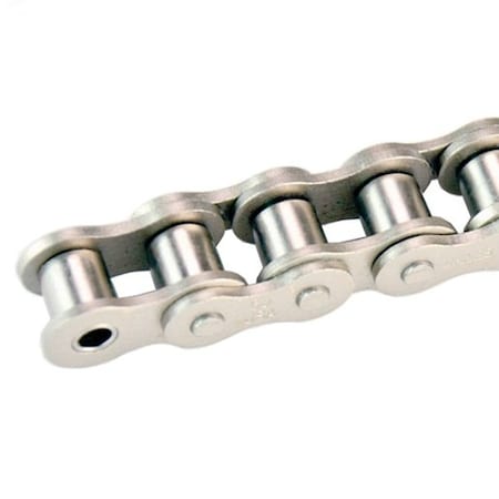 Tsubaki Roller Chain, 35 Chain Size, Riveted, 3/8 in. Chain Pitch 35NP RIV 10FT